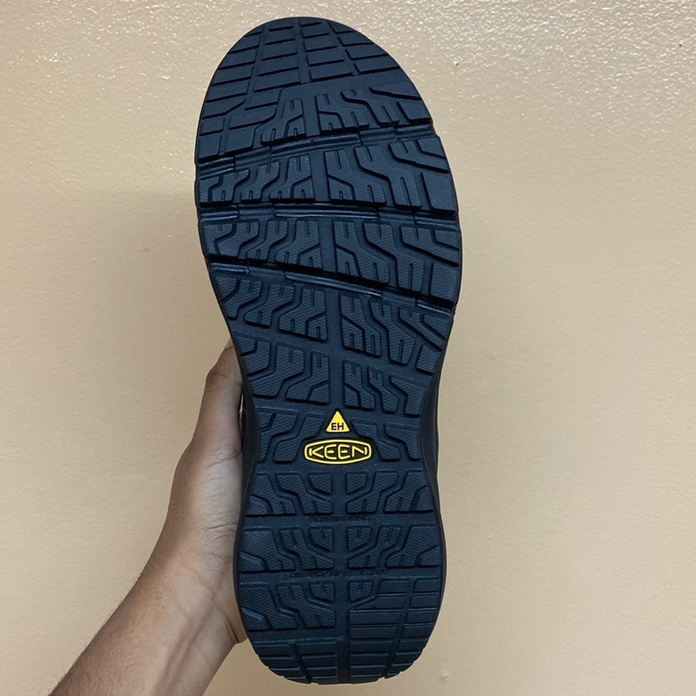 KEEN Utility Vista Energy Konnect Fit XT Steel Toe Work Sneakers “Triple Black” - Picture 15 of 17